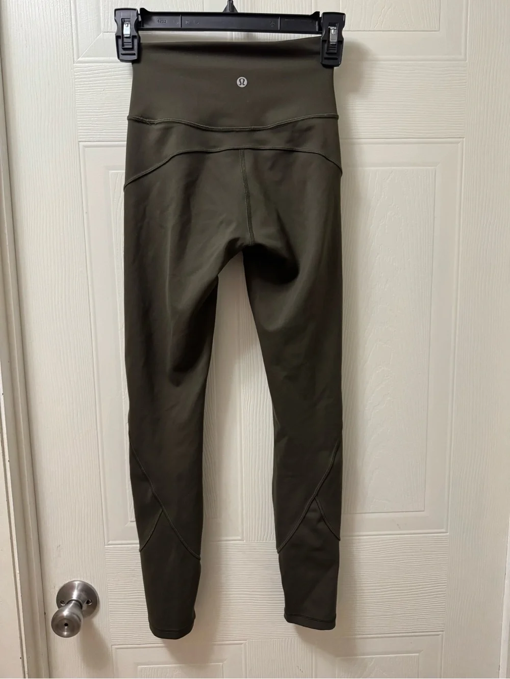lululemon athletica Girls Olive Green High-Waist Leggings